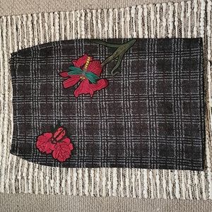 Philosophy Plaid Wool Blend Skirt Size 6